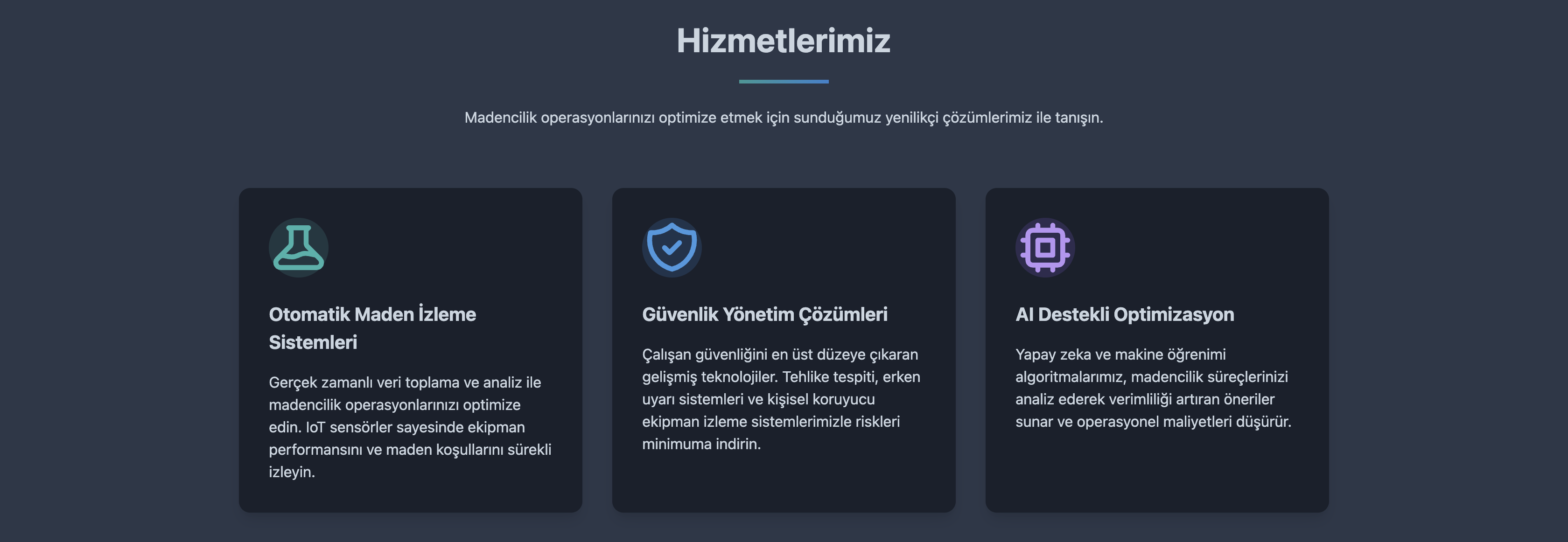 Ekipman Analiz Ekranı
